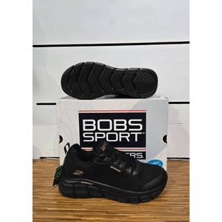 【清大億鴻】SKECHERS 女款防水運動鞋 Bobs B Flex 黑色117351BBK