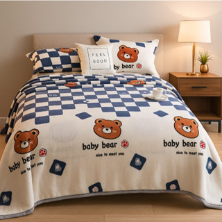 【賀雅家居】法蘭絨暖暖毯 700克保證不掉毛 100%聚脂纖維【棉被】【床包】【臺灣製】【多樣花色】工廠直營 批發價