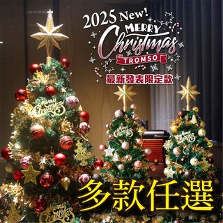 北歐聖誕樹全套配件燈串 120cm 150cm 180cm 1.8米 6尺 聖誕樹套組 松果 金色聖誕 台灣現貨