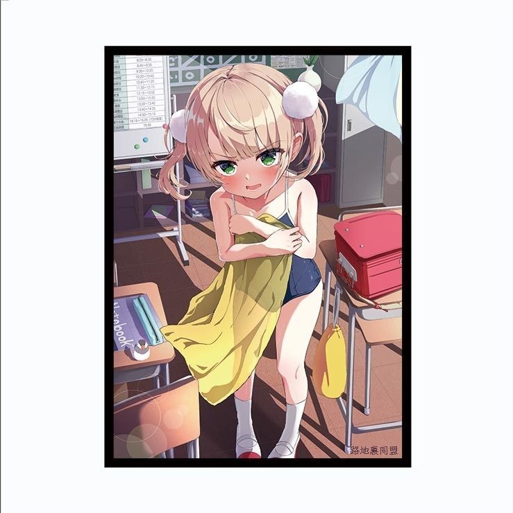 (現貨)しぐれうい 時雨羽衣 同人角色收集卡套 時雨羽衣 しぐれうい 蘿莉泳衣ver.（單售）