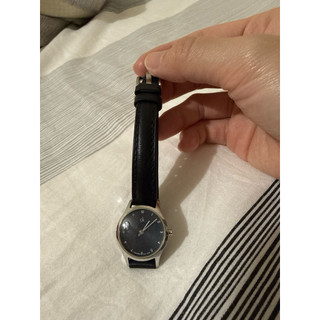 Calvin Klein Numeral Black Dial 簡約時尚雙針CK女錶