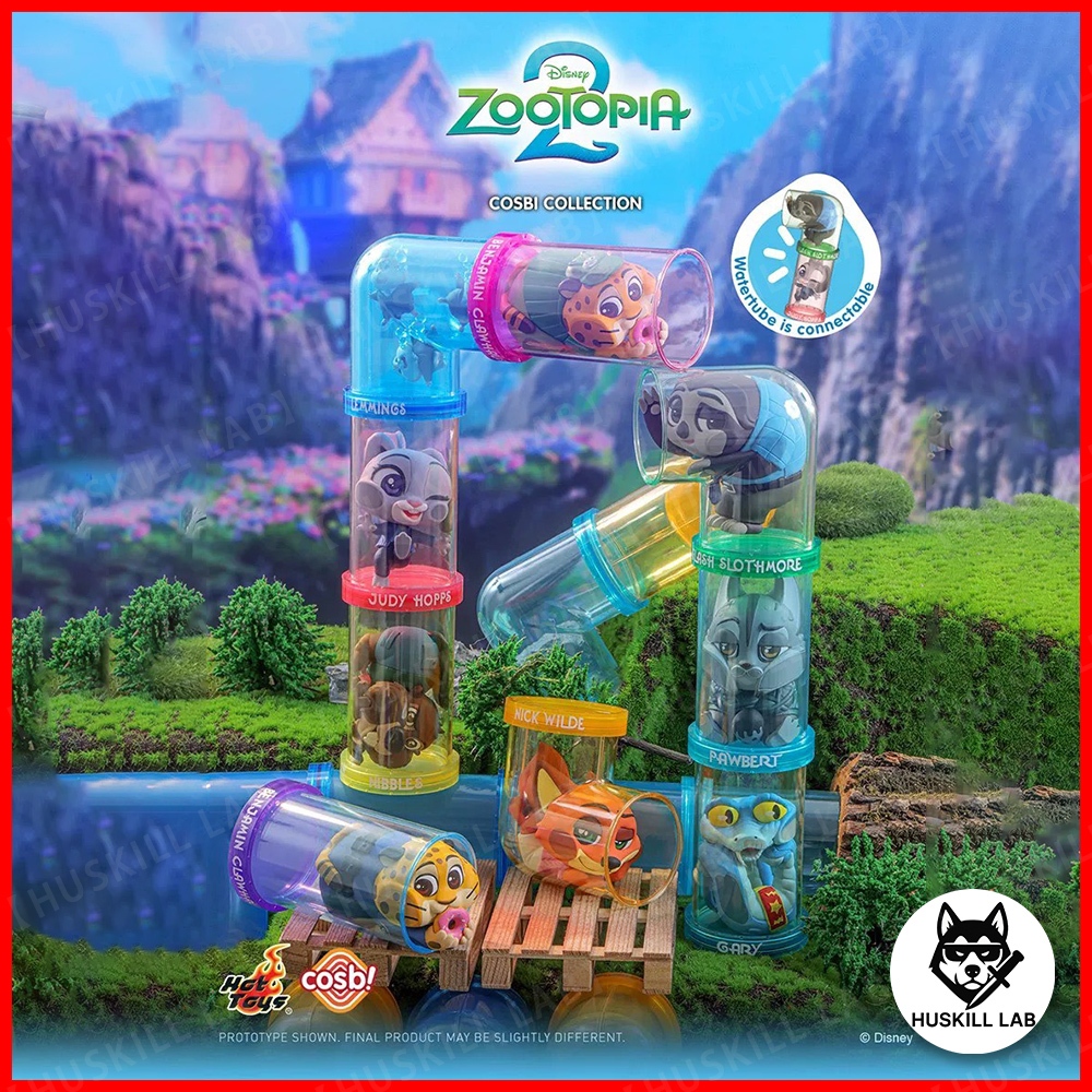 【KILL】正版免運 HOT TOYS COSBI 動物方程式 2 瘋狂動物城 水管 盲盒 盲抽