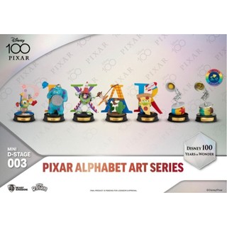 PIXAR MDS-003-迪士尼百年慶典-PIXAR藝術文字系列 A款 (7入)