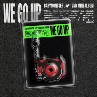 BABYMONSTER // 2nd Mini Album 'WE GO UP' 相機吊飾 Ver. 小卡 拆售