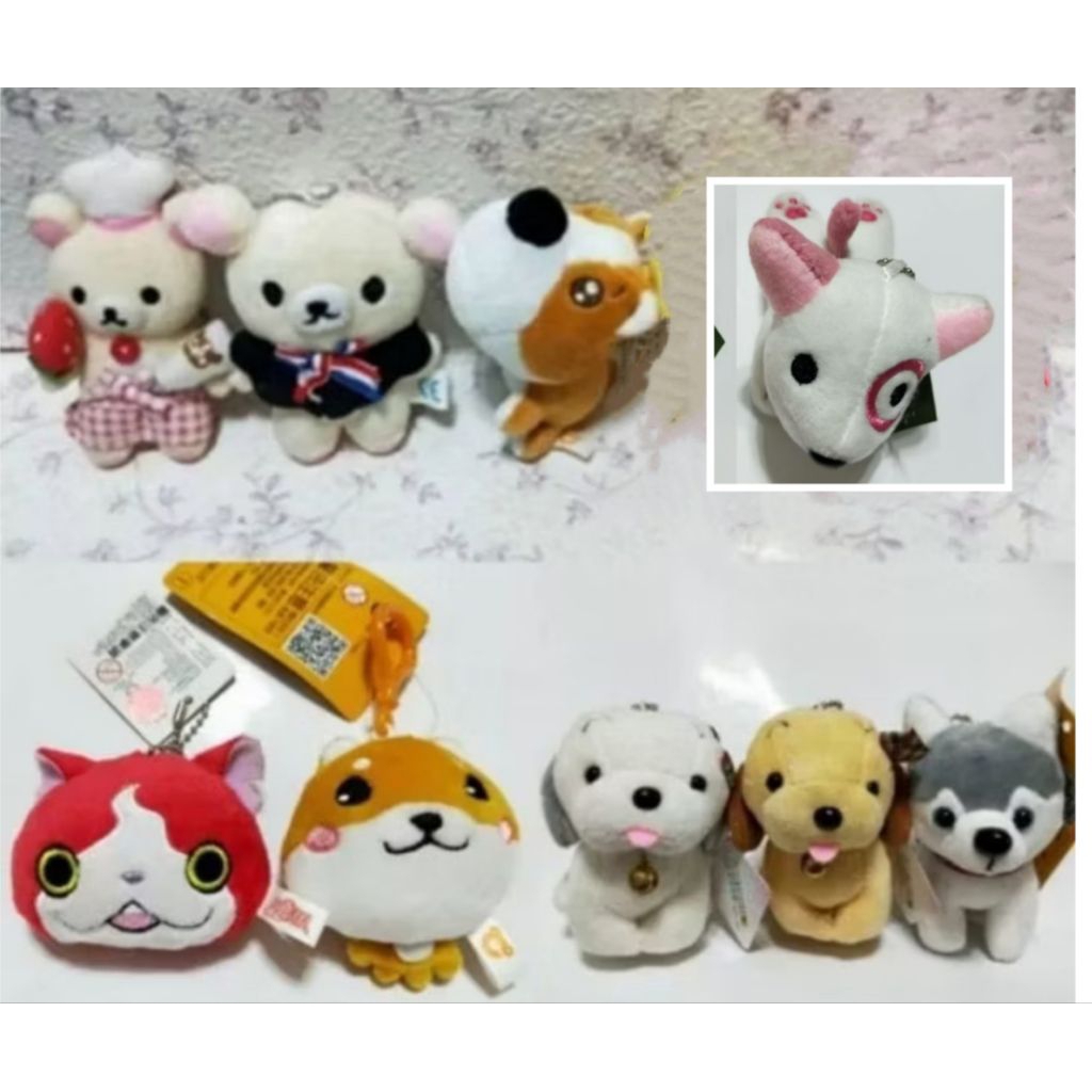 全新-狗狗 貓咪 柴犬 吉胖貓玩偶