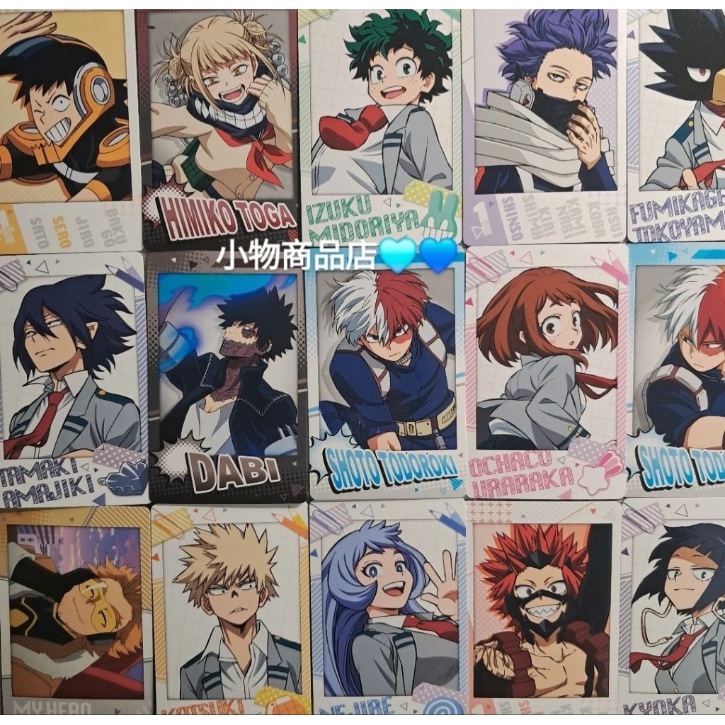 現貨🍊 我的英雄學院 小卡 拍立得風格 SNAPMIDE 動漫 綠谷 爆豪 轟焦凍 麗日 心操 渡我 荼毘 動漫 周邊