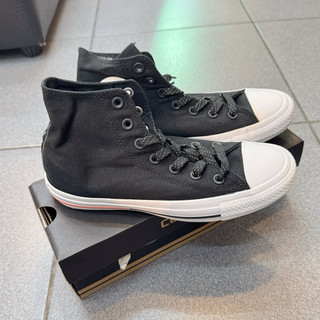現貨 Converse Chuck Taylor All Star黑色 快乾材質 帆布 高筒