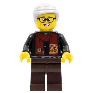 【小荳樂高】LEGO 新春系列 老爺爺 阿公 Grandfather (80108原裝人偶) hol264