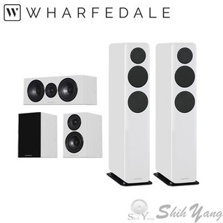 Wharfedale D330 落地喇叭+Diamond 12.1書架喇叭+Diamond 12.C中置喇叭 (黑/白色