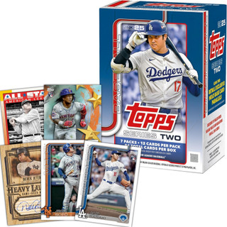 妮可日貨 整盒販售 2025 TOPPS SERIES 2 BASEBALL BLASTER 手雷 棒球卡 球員卡