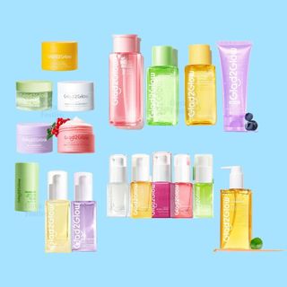 Glad2Glow Moisturizer Cleanser Serum Toner Mask Acne Bright