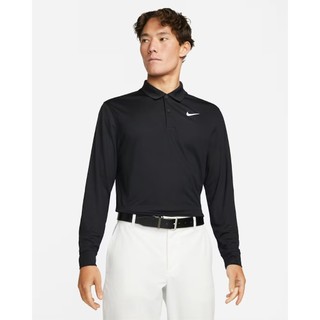 [NIKE GOLF] Nike Dri-FIT Victory 男款長袖高爾夫球衫 黑色