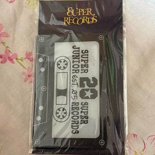 Super Records 二十週年展覽 卡套 無小卡 Super Junior