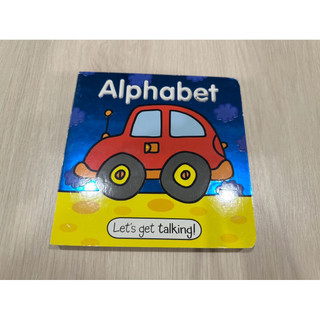Alphabet ABC字母書 自然發音 英文繪本 硬頁書