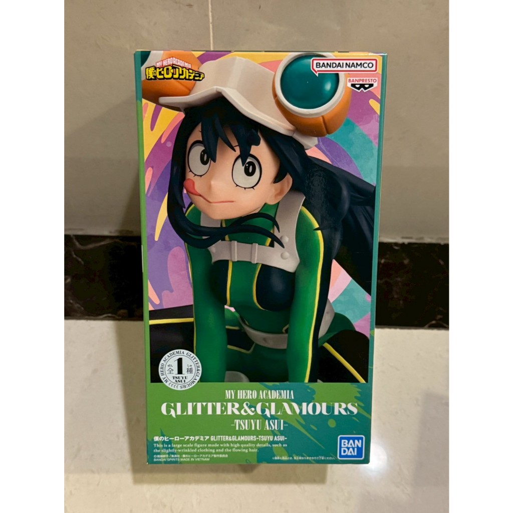 【麻糬禿頭聯盟】日版 G&G 我的英雄學院 我英 蛙吹梅雨 長盒 公仔 模型 景品