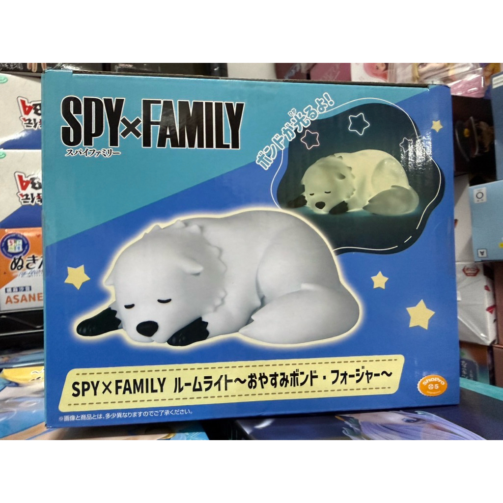 ⭐️PIPI HAPPY⭐️日貨倉庫 間諜家家酒 彭德 彭德造型市內燈 小夜燈 日版 收藏 景品