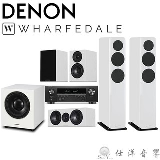 DENON AVR-S570BT+Wharfedale Diamond D330+12.1+12.C+WH-D10劇院組