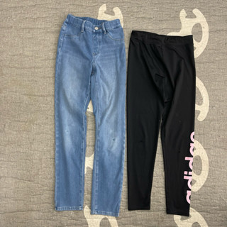 adidas a la sha 愛迪達 大童長褲