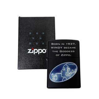金卡價774 二手Zippo WINDY 1937 經典復刻金屬打火機 399900029555 02