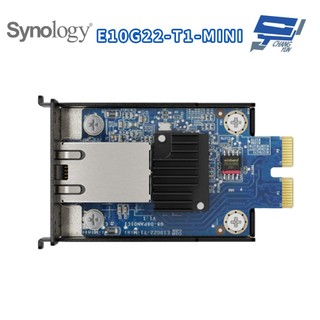 昌運監視器 Synology群暉 E10G22-T1-MINI 10GbE RJ-45 網路升級模組
