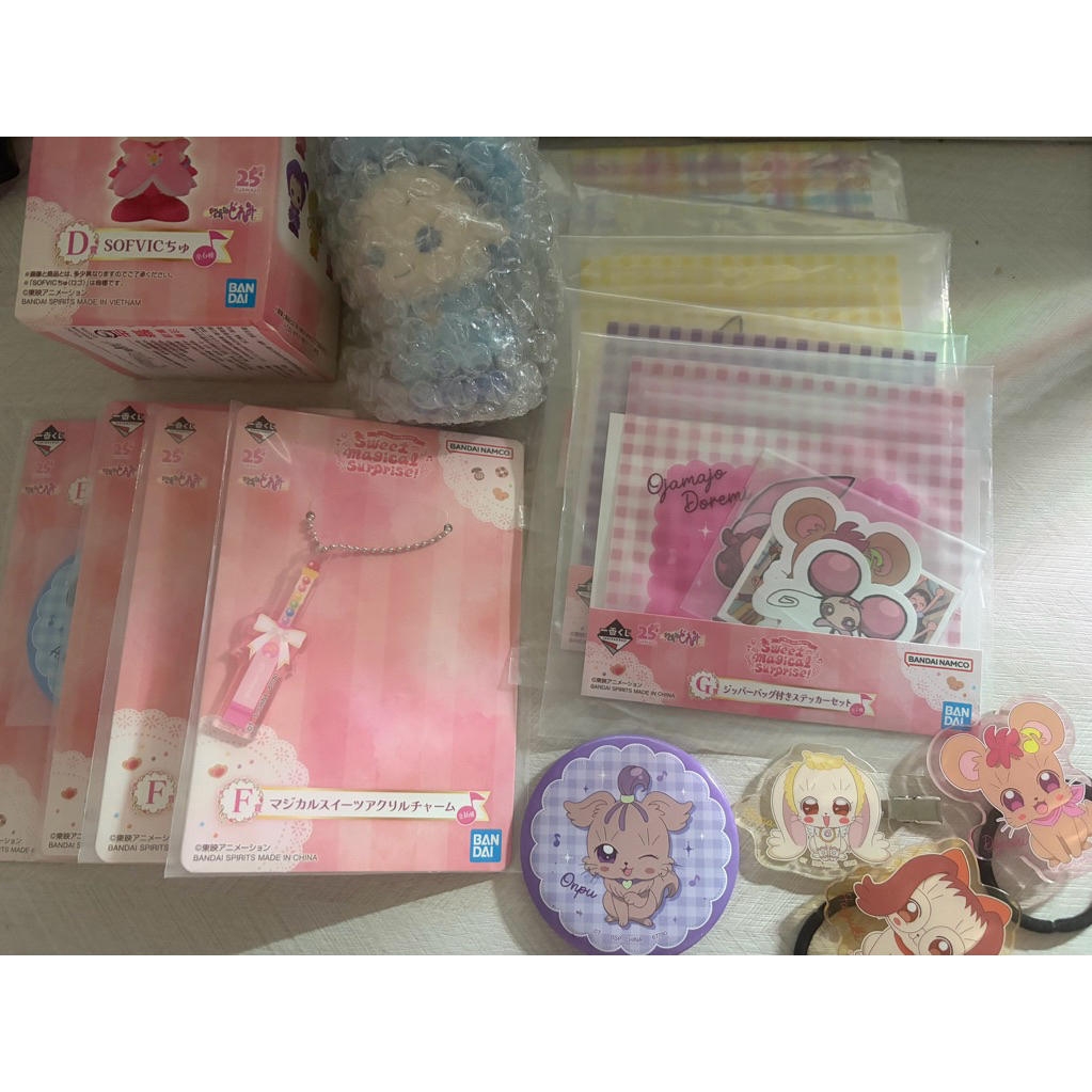 一番賞 小魔女DoReMi Sweet magical surprise D賞 E賞 F賞 G賞 藤原羽月 羽月 春風