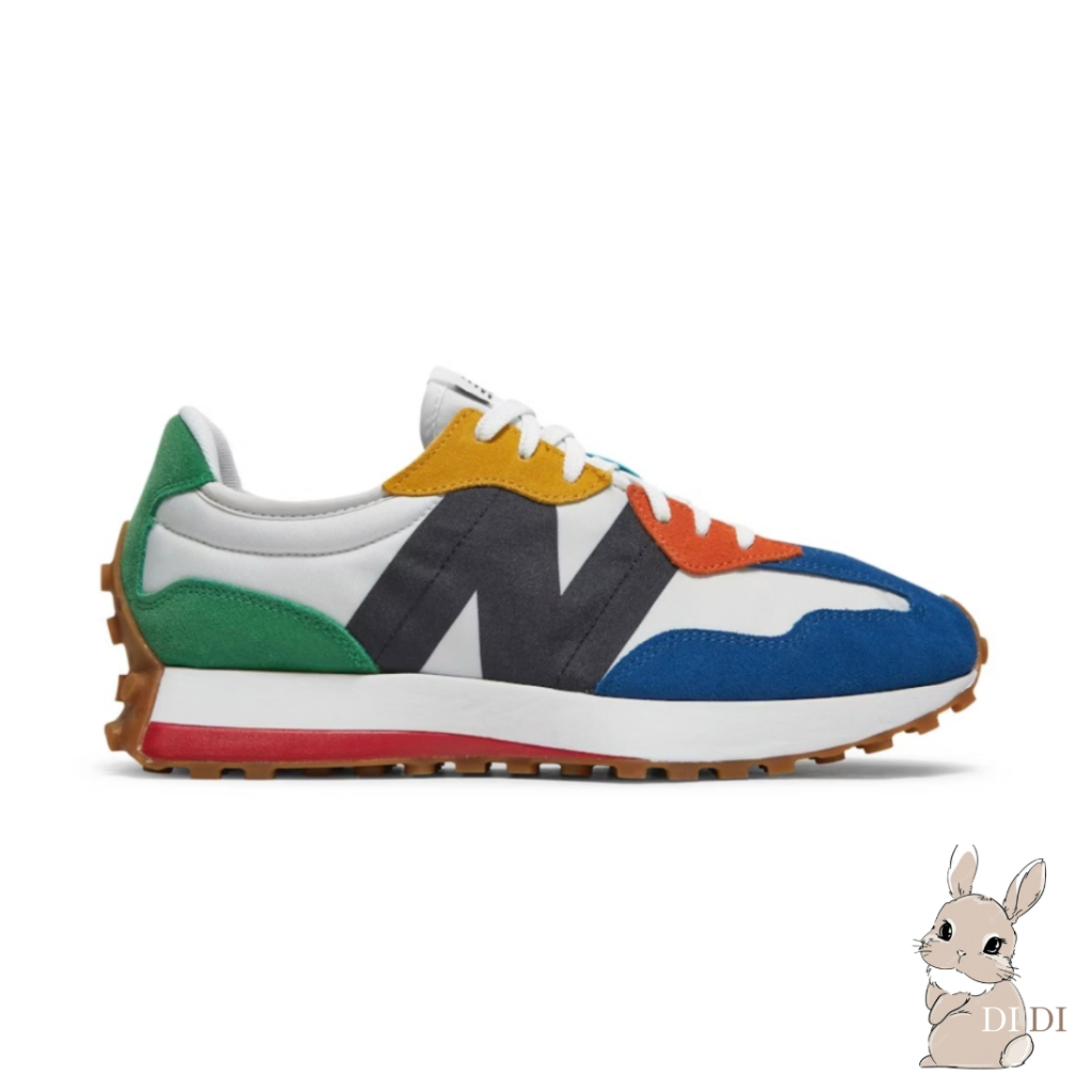 New Balance 327 彩色 黑N 拼接 復古 繽紛 厚底鞋 慢跑 運動鞋 百搭 休閒鞋 男鞋 MS327PBA