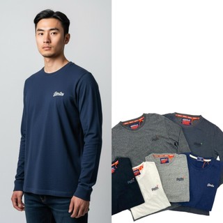 ⚡衝評 極度乾燥 長T 印度製 男版 多款 觸感佳 長袖 T恤 素面 圓領 superdry 素T #8297