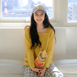 OB嚴選 多色輕保暖磨毛長版造型兩穿領長袖上衣 XL-3L《AB16211》