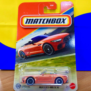 全新》 火柴盒 MERCEDES-AMG SL 63 Matchbox 賓士 AMG 敞篷 賓士敞篷 火柴盒小汽車