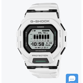 CASIO 卡西歐G-SHOCK 時尚運動系列藍芽計時手錶-黑 GBD-200-7/48.4mm