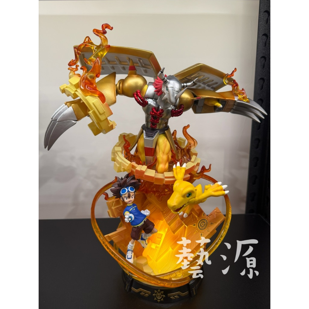 【藝源】 數碼寶貝 太一 亞古獸 戰鬥暴龍獸GK 數碼寶貝公仔 亞古獸公仔 擺件 GK 手辦 公仔 生日禮物 交換禮物