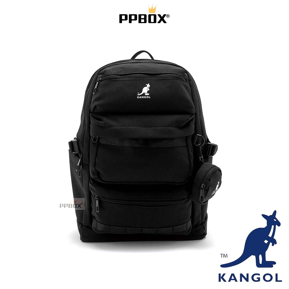 KANGOL 袋鼠 經典 電腦包 後背包 限定款【64558742】時尚 包包 筆電隔層 多格層 書包 日韓穿搭
