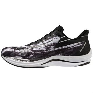 MIZUNO WAVE REBELLION SONIC 女款 正常楦 競速 跑鞋 J1GC239201 黑白