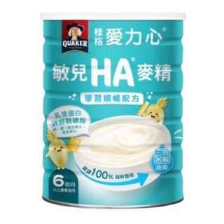 桂格敏兒HA麥精學習順暢700g桂格麥精(新包裝)
