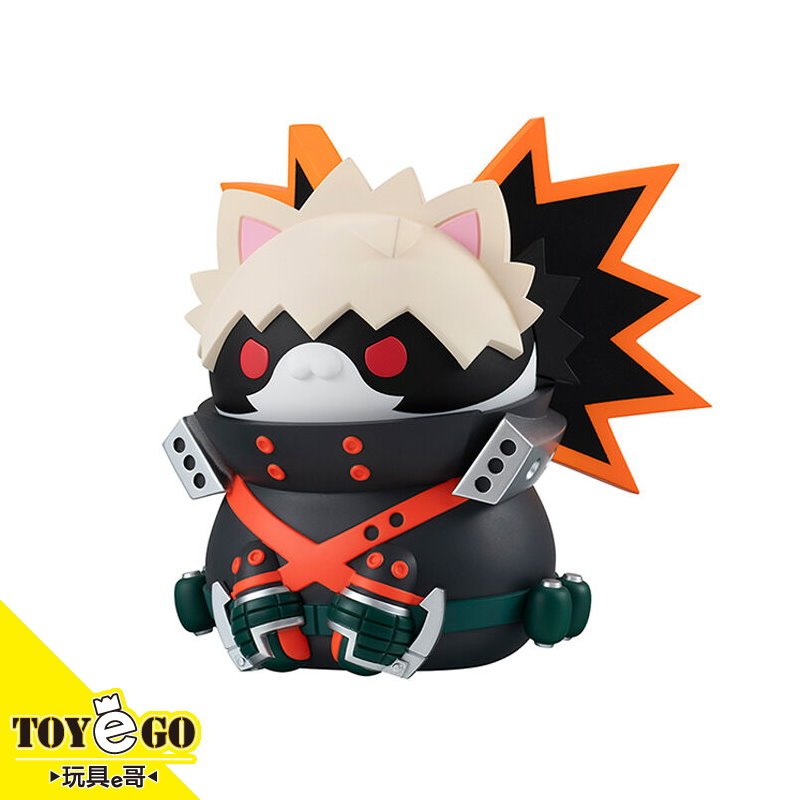 MH預購訂金全額6月MEGA CAT PROJECT 我的英雄學院喵大的貓咪爆豪勝己代理預收免運玩具e哥84862