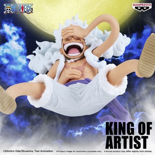 ☆當皮玩具☆ 現貨 日版 金證 景品 航海王 KING OF ARTIST 蒙其·D·魯夫 5檔 Ⅲ 尼卡 公仔