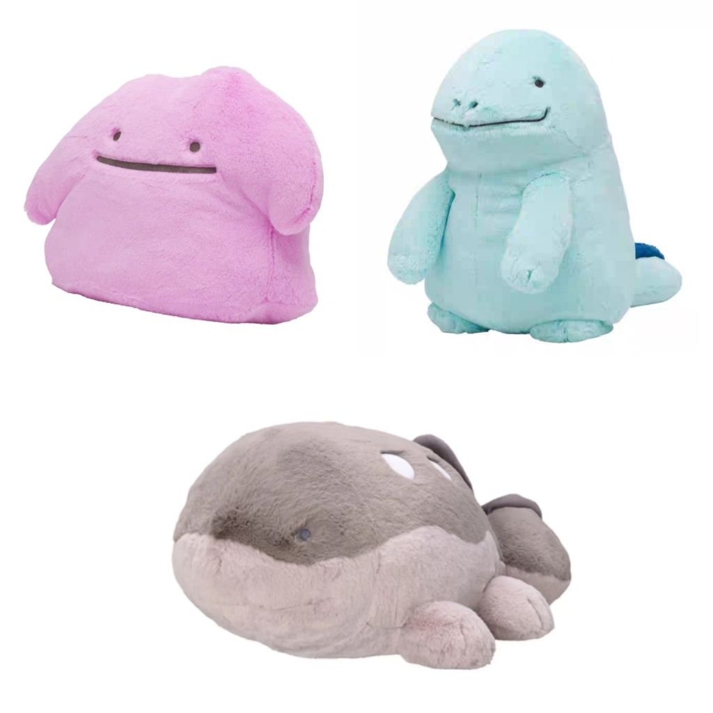 預售💫寶可夢中心限定 Pokémon 鬆軟系列 鬆軟伊布 沼王 變形怪 土王