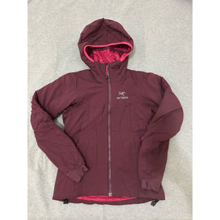 始祖鳥 Arcteryx Atom AR Hoody 連帽化纖外套 女款 深紫色