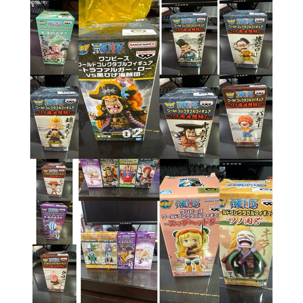 全新未拆 日版 代理版 現貨 景品 WCF 海賊王 和之國 鬼島篇 VOL.2 佩吉萬 烏爾蒂 菊之丞 電鍍 尼卡