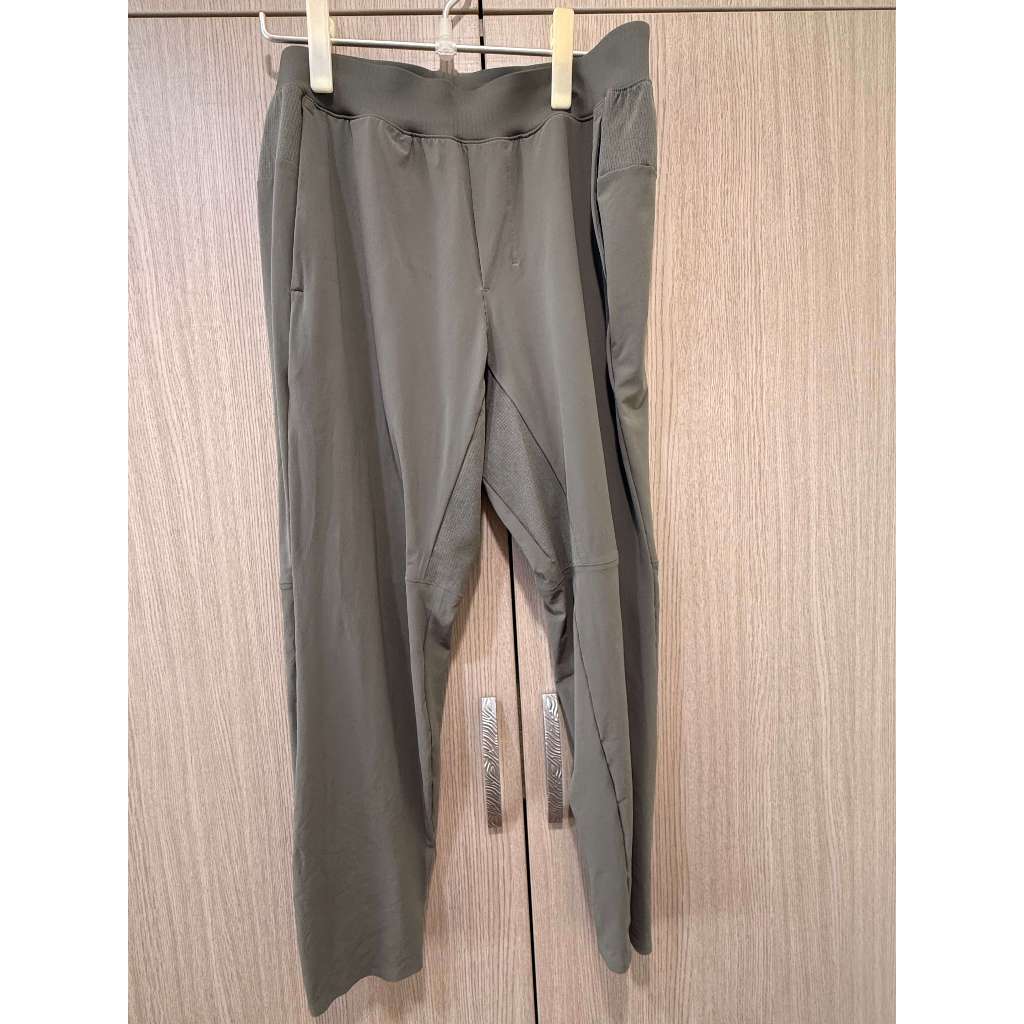 lululemon In Mind 長褲 27" 男生 pants 27吋 L Gray Sage Green 瑜珈褲