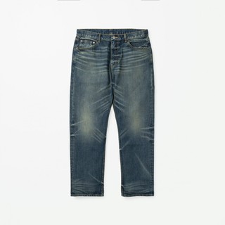 MADNESS STANDARD 5P WASHED DENIM PANTS. M2 RELAXED 餘文樂同款