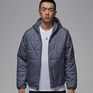 NIKE 男 連帽外套 長袖外套 舒適 保暖 輕量 Therma-FIT 運動外套 藍紫 FZ3163075