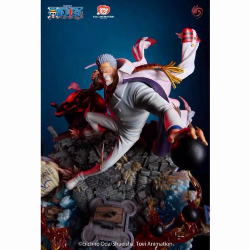 【轉運GK】東映動畫 正版授權 無極航海王 蒙奇D 卡普 1/6 手辦GK