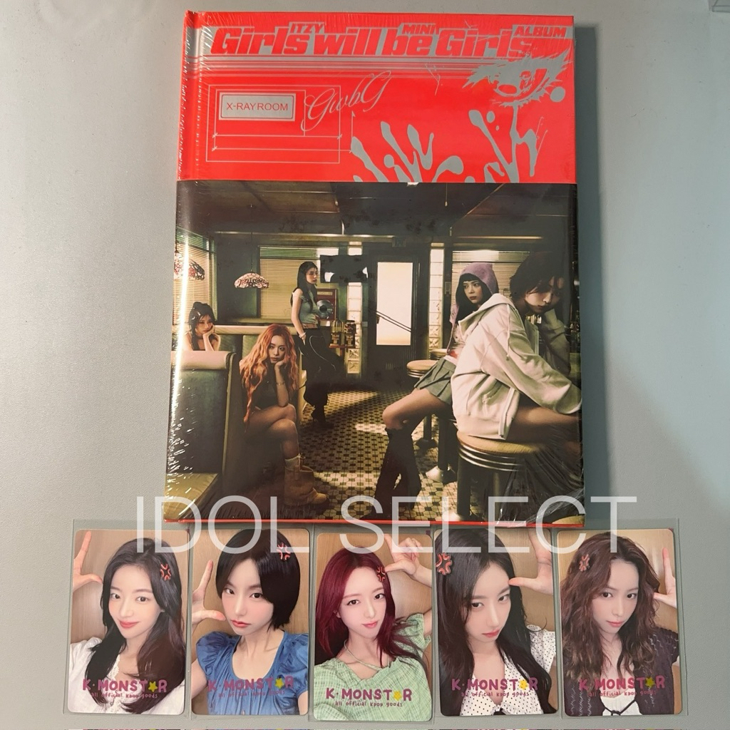 【便宜現貨】 ITZY 全新專輯 Girls will be girls 小卡 禮志 留真 LIA 有娜 彩領 聖誕禮物