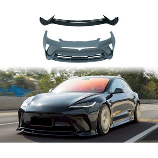 【STC頑酷車業】特斯拉 Tesla Model 3煥新版 YOFER MAX包圍 前下巴 前保桿 前包圍 空力套件