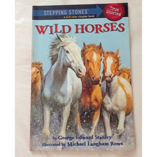 Wild Horses 英文童書｜Stepping Stones 真實故事 馬主題閱讀書 英文讀本 國小英文小說 A27