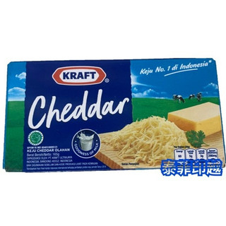 -{泰菲印越} 印尼 KRAFT 起司塊 脂肪抹醬 165g