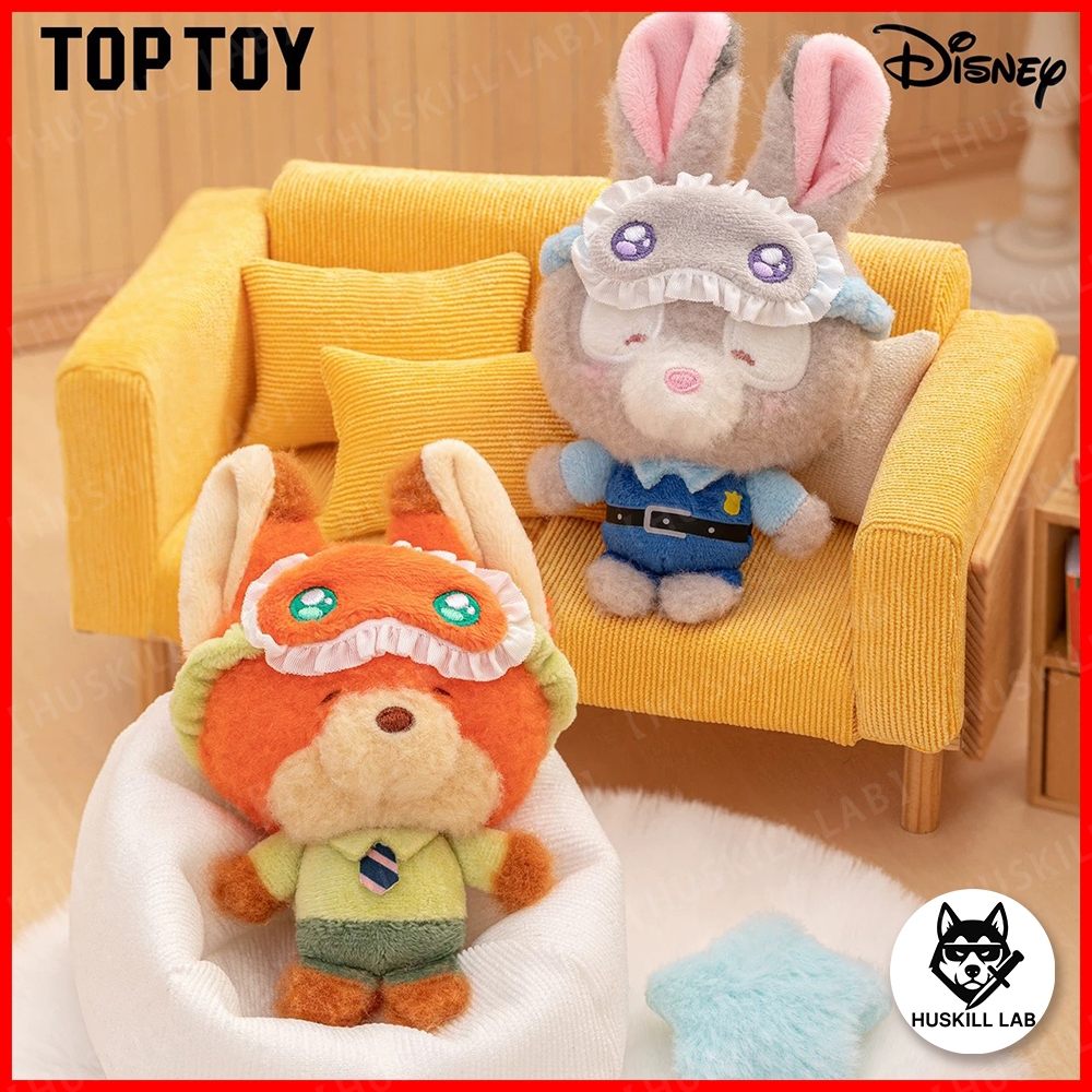 【KILL】『現貨免運』 TOP TOY 迪士尼 瞇瞇眼睡衣系列 動物方程式 史迪奇 米奇 小熊維尼 毛絨掛件盲盒 絨毛