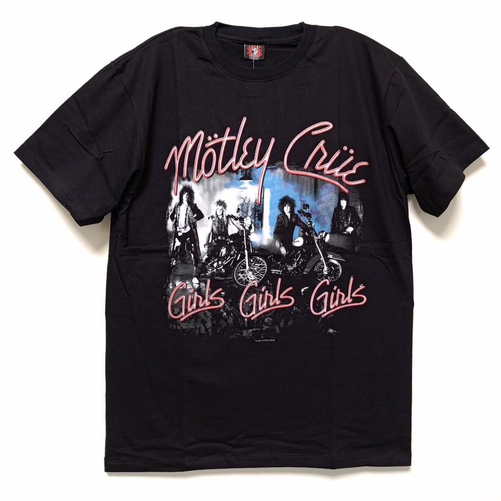 【Mr.17】Motley Crue 克魯小丑合唱團Girls Girls Girls搖滾樂團T恤短袖 (H313)