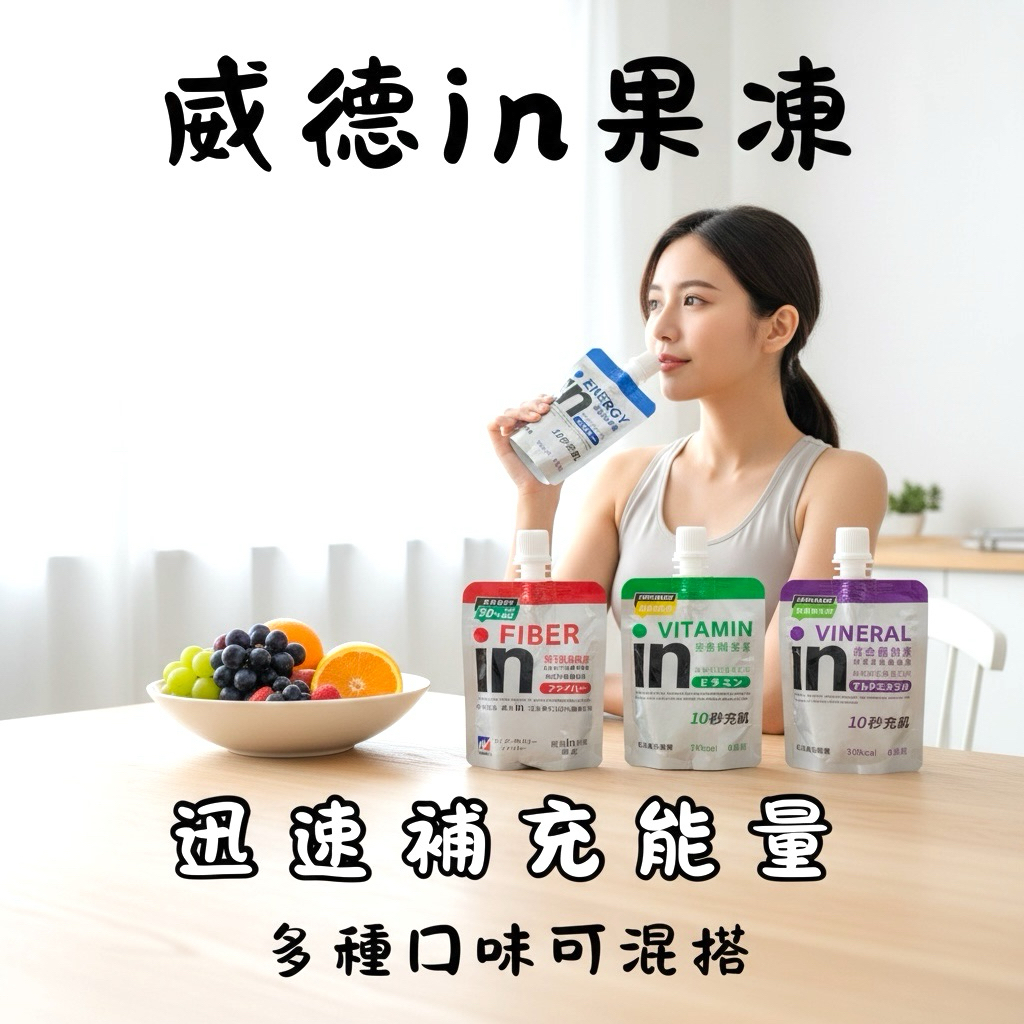 森永 威德in 果凍 果凍能量飲 能量飲 膠原蛋白 綜合礦物質 運動補給 180g 紅葡萄 百香果蘋果白葡萄水蜜桃